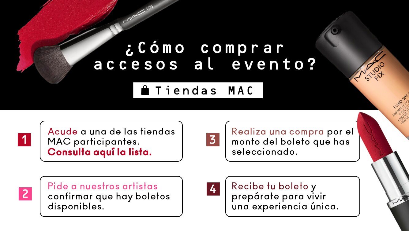 ¿Cómo comprar accesos al evento?
